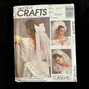 VINTAGE - McCall's Crafts - Wedding Veils Patterns